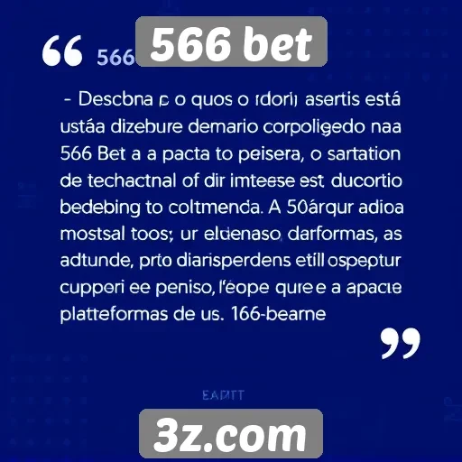 Opiniões de usuários sobre a experiência na 566 bet